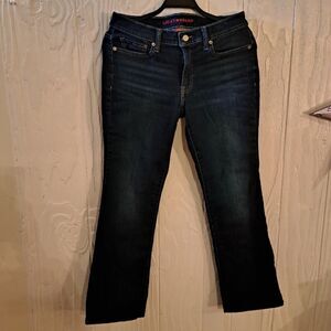 Lucky Brand Jeans Dark Wash Sweet Mid Rise Boot Size 10